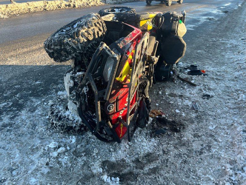 Сотрудниками полиции Оренбурга проводится проверка по факту ДТП с участием квадроцикла