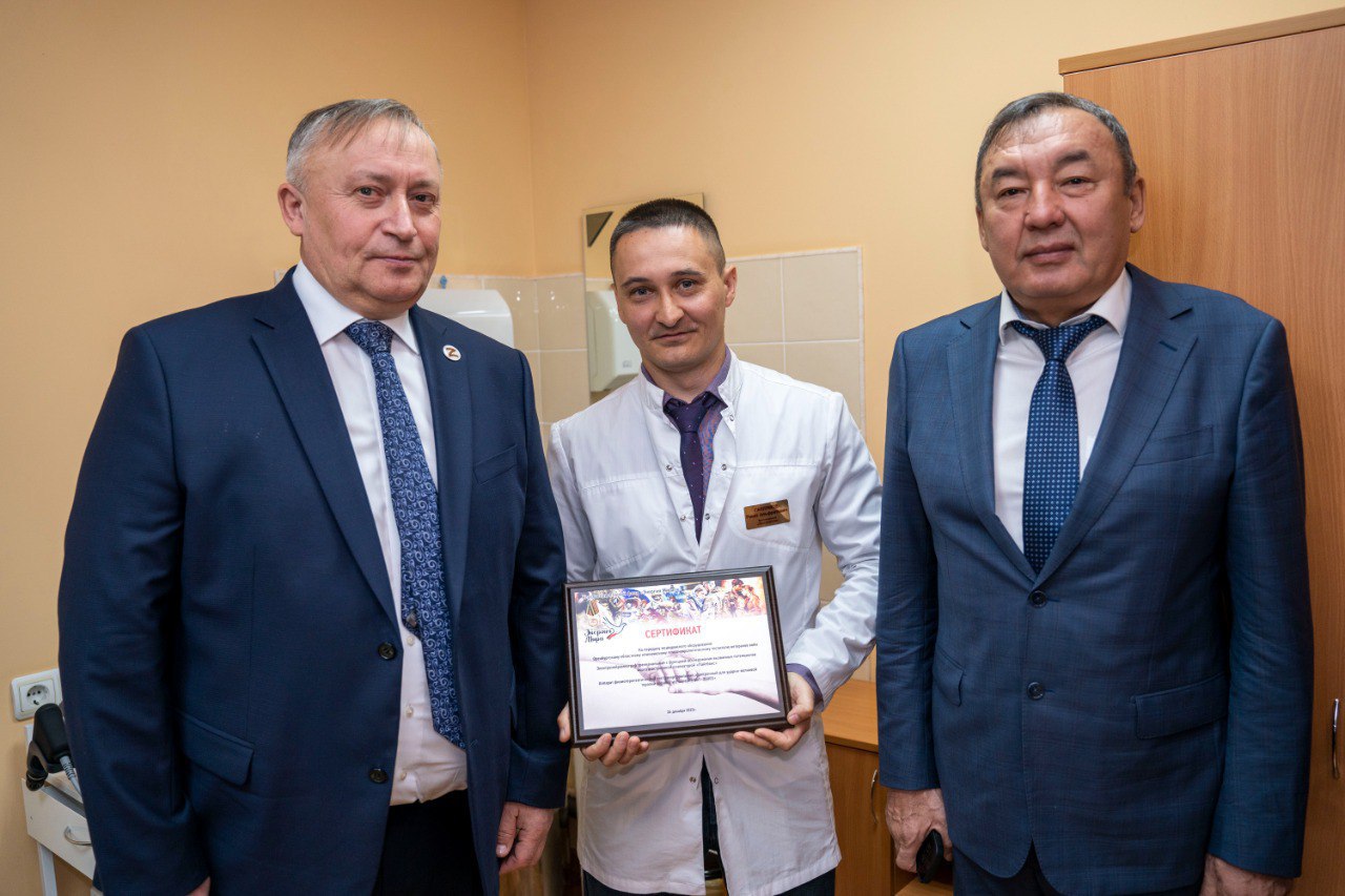 Оренбургский областной госпиталь ветеранов войн получил современное оборудование