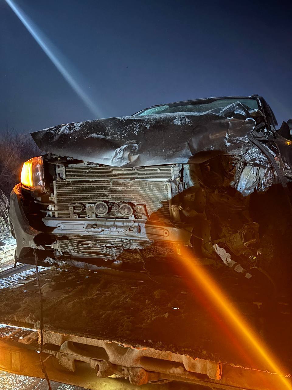 В Оренбургской области в тройном ДТП пострадали двое детей