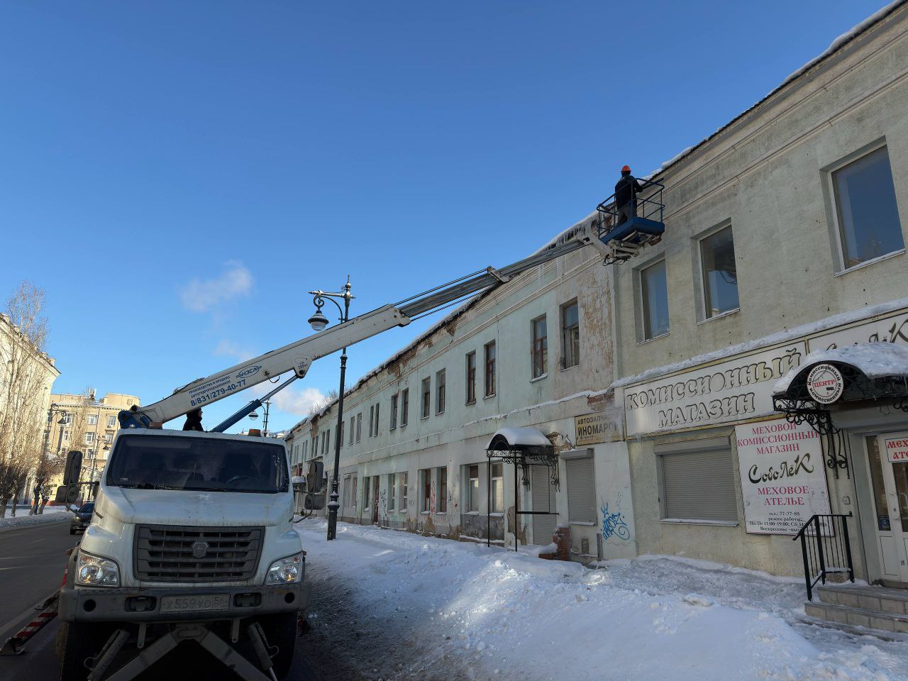 Альберт Юмадилов: Сегодня провёл очередной штаб по уборке снега Альберт Юмадилов: Сегодня провёл очередной штаб по уборке снега