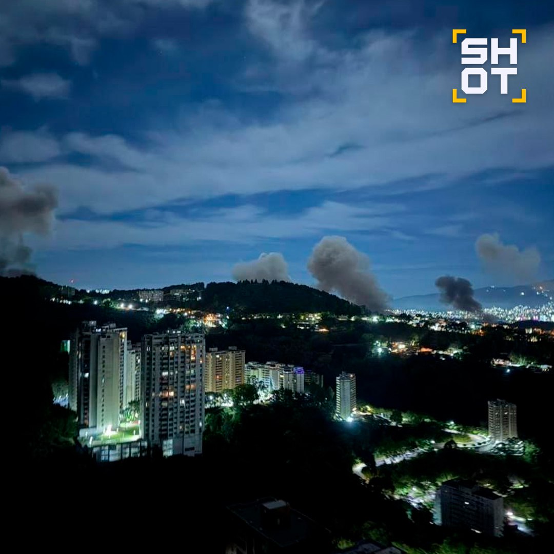 США атаковали столицу Венесуэлы слышны взрывы и стрельба — воздушное пространство закрыто США атаковали столицу Венесуэлы слышны взрывы и стрельба — воздушное пространство закрыто