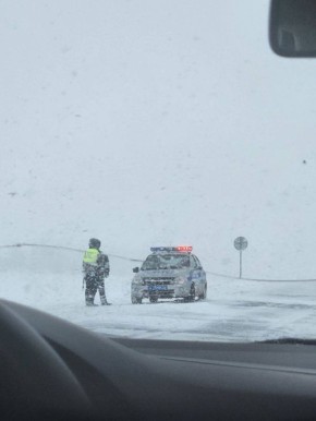На участке трассы в Оренбуржье введены временные ограничения
