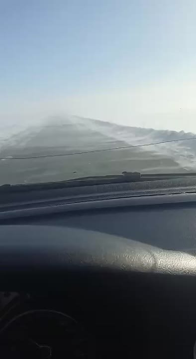 Водители объезжают закрытую трассу Оренбург - Орск через Башкирию