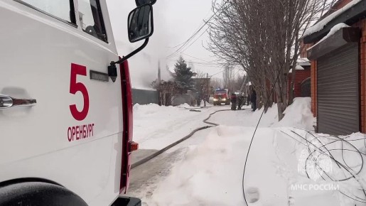 В поселке Весенний спасатели ликвидировали пожар в пристройке частного дома