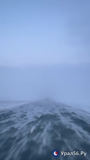 Трасса Оренбург - Орск сегодня сухая, но с метелью