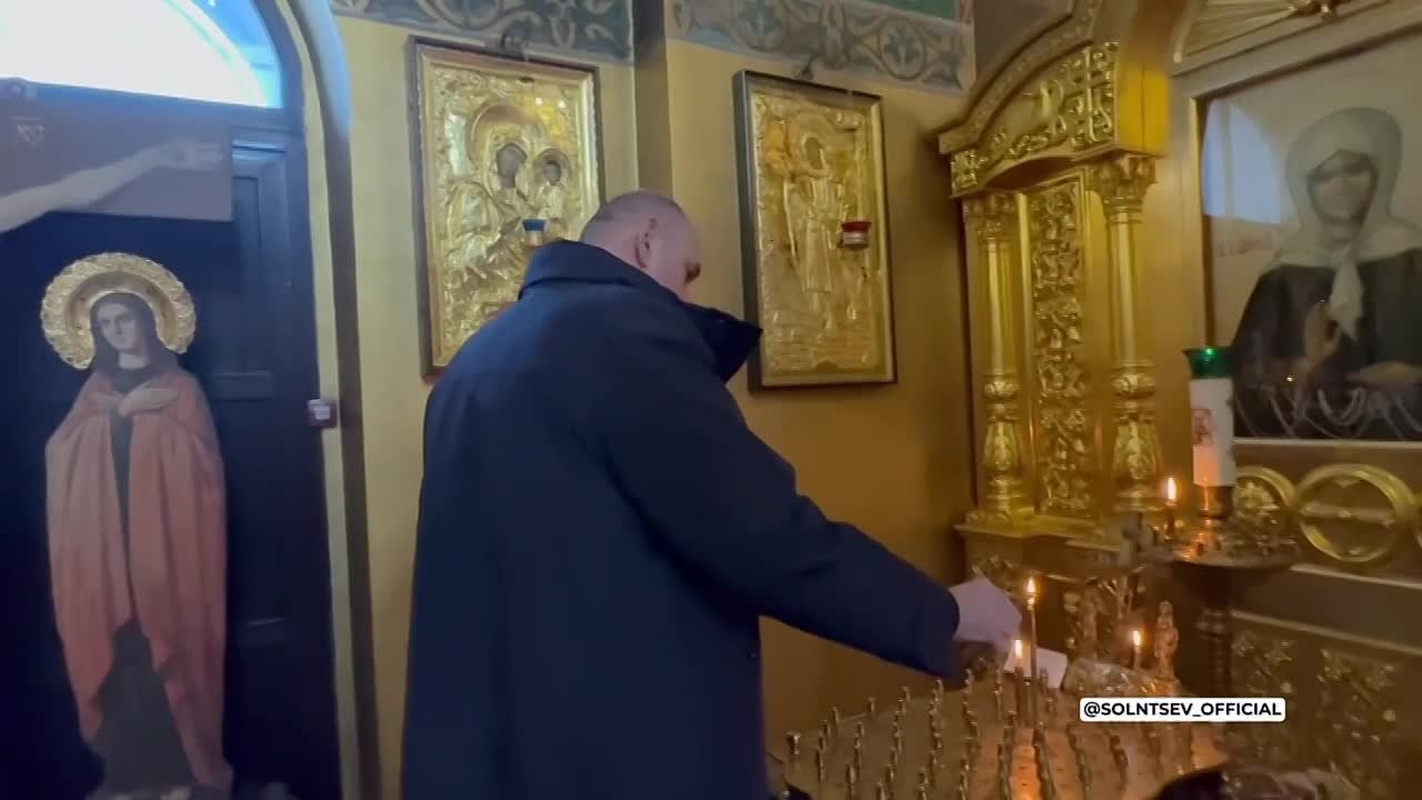 Евгений Солнцев: Работа в Орске началась с посещения храма Преображения Господня