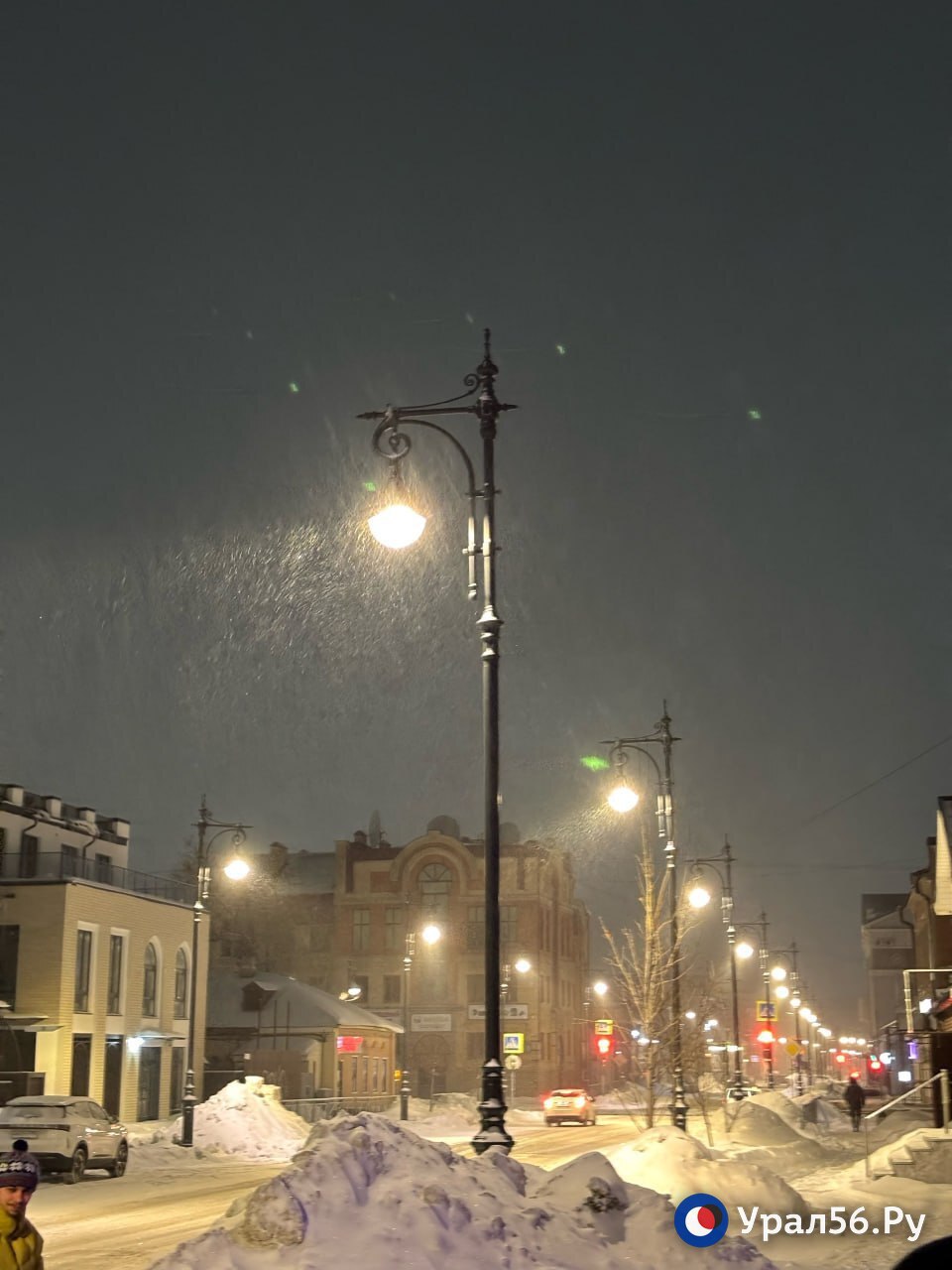 Снег и ветер не покидают Оренбург Снег и ветер не покидают Оренбург