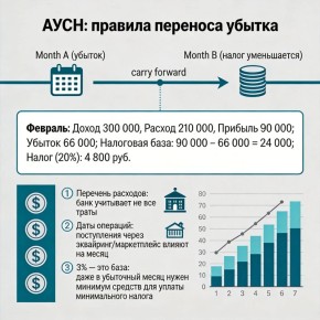 Как убытки на АУСН могут снизить ваши налоговые расходы