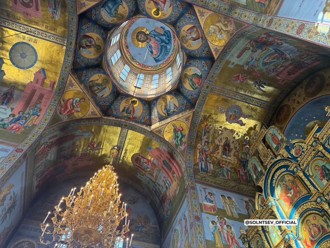 Евгений Солнцев: Накануне в столице Казахстана посетил главный православный храм Астаны – Успенский кафедральный собор Евгений Солнцев: Накануне в столице Казахстана посетил главный православный храм Астаны – Успенский кафедральный собор