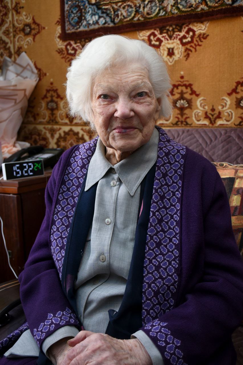 Вековой юбилей отмечает оренбурженка Надежда Цимболенко