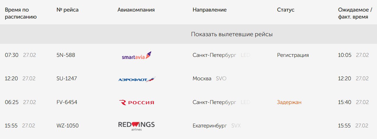 Оба утренних самолета из Оренбурга в Санкт-Петербург сегодня перенесены на более поздний срок – на 2,5 и 9 часов Оба утренних самолета из Оренбурга в Санкт-Петербург сегодня перенесены на более поздний срок – на 2,5 и 9 часов