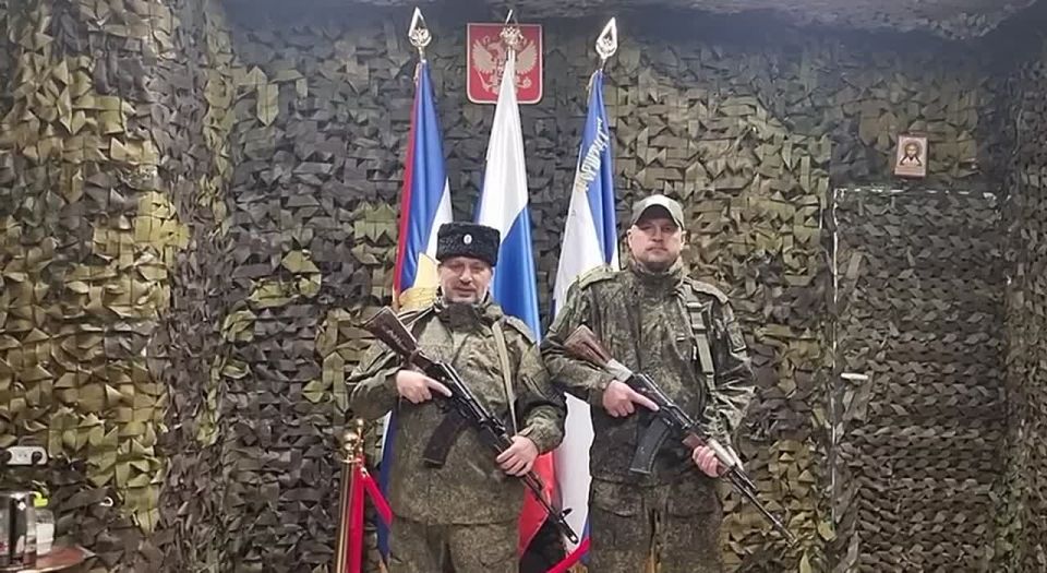 Бойцы Оренбургского казачьего добровольческого батальона БАРС -6 «Форштадт» поздравляют всех женщин региона с Международным женским днем