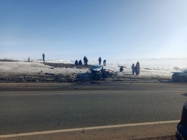 Взрослый и пенсионер погибли в ДТП на трассе в Оренбургской области, а 17-летний подросток госпитализирован