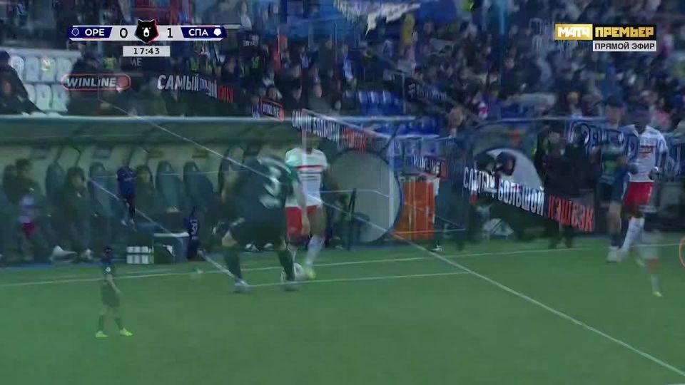 «Спартак» забил первый гол в Оренбурге с 2020 года