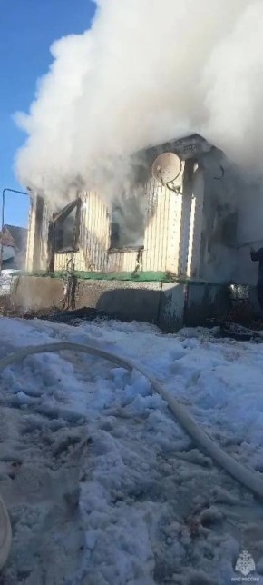 За сутки в двух пожарах в Оренбуржье погибли два человека