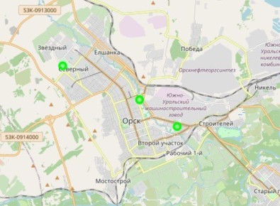 В центре Орска с утра стоит сильный неприятный запах