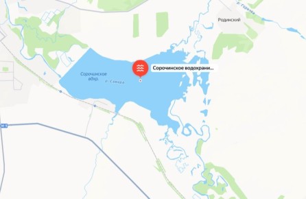 За 10 дней приток в Сорочинское водохранилище вырос в 90 раз