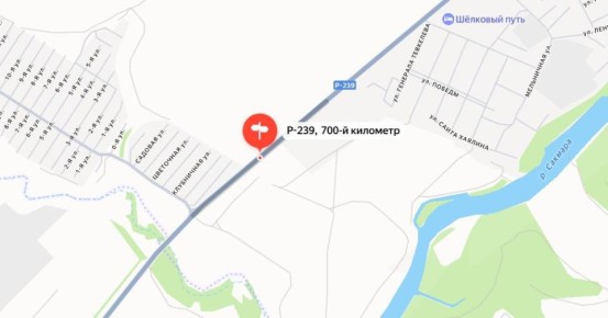 Изза паводка закрыли участок дороги к селу Новоякупово