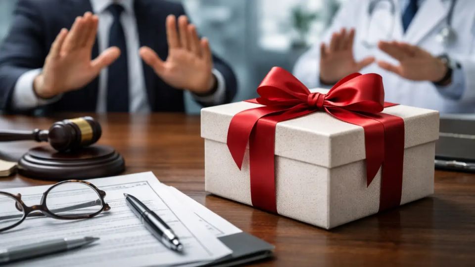 Букет или взятка: как подарки могут стоить работы