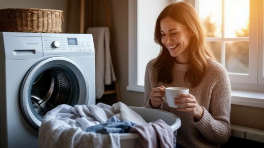 Как отложенный старт в стиральной машине помогает мамам сохранить спокойствие