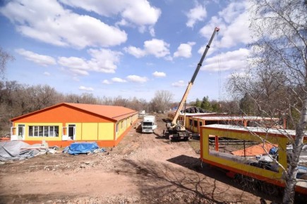 Альберт Юмадилов: В лагере «Заря» продолжаются строительные работы