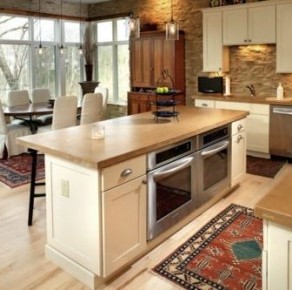 Где лучше разместить духовой шкаф на кухне?