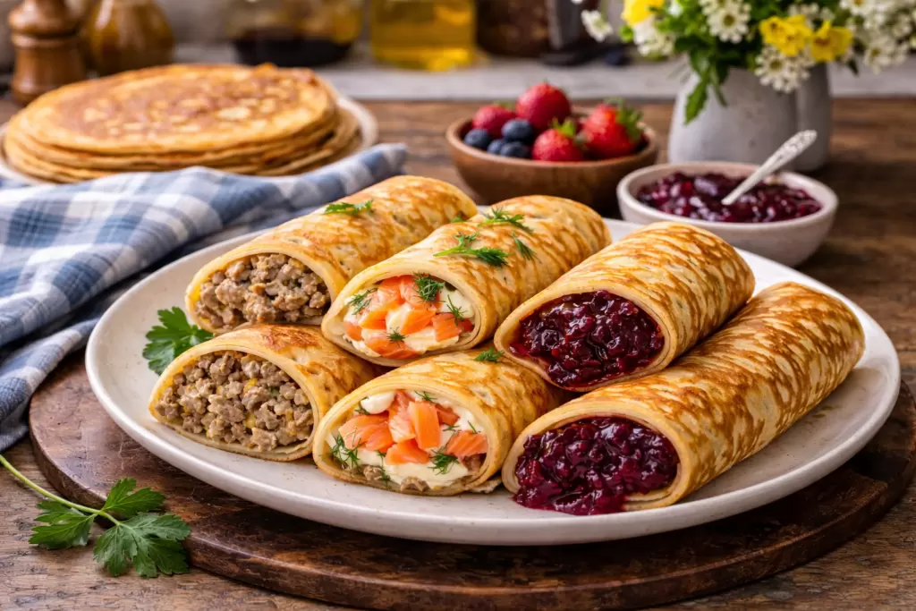 Масленица в самом разгаре: лучшие рецепты блинов для всех случаев жизни