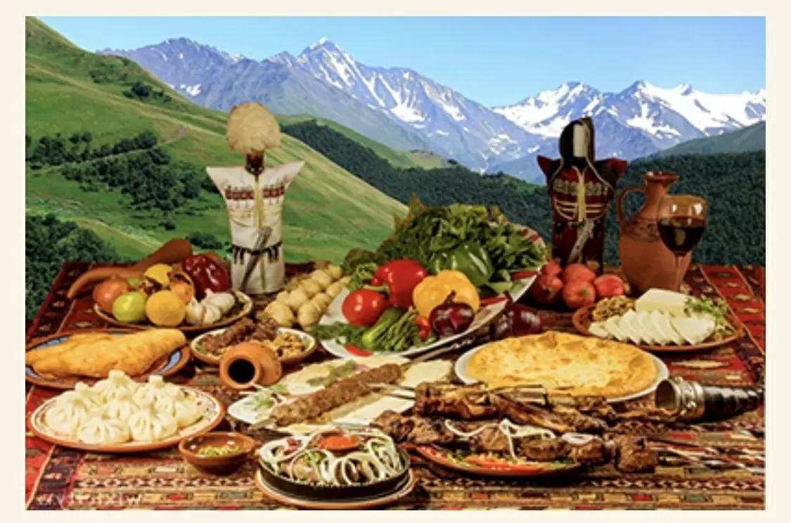 Неповторимое обаяние кавказской кухни