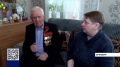 95-ЛЕТНИЙ ТРУЖЕНИК ТЫЛА НИКОЛАЙ РУСИН ОТМЕЧАЕТ ЮБИЛЕЙ