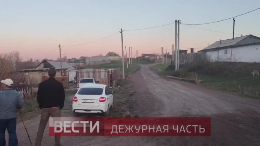 Первые кадры с места нападения на полицейских под Орском