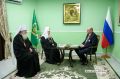 Евгений Солнцев: Во время встречи с Патриархом Московским и всея Руси Кириллом поблагодарил его Святейшество от себя лично и от всех жителей за внимание к нашему региону, за Первосвятительский визит