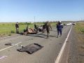 Один человек погиб, двое пострадали, автомобиль смяло: В Оренбургской области произошло смертельное ДТП