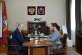 Губернатор поздравил Марию Комлеву с назначением на должность уполномоченного по правам человека