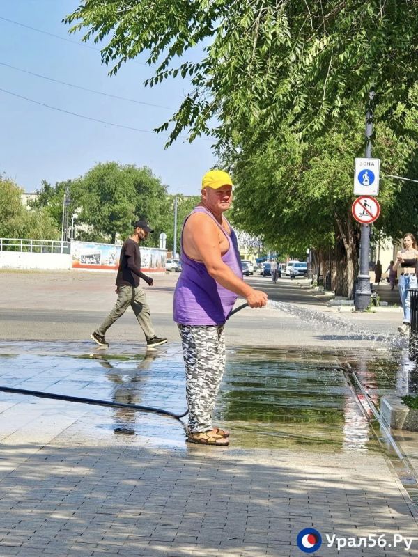 Жара вернулась в Оренбург Жара вернулась в Оренбург