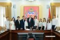 Евгений Солнцев: Рабочую неделю начал со встречи с нашей талантливой молодёжью – выпускниками 2026 года, набравшими максимальный балл на ЕГЭ