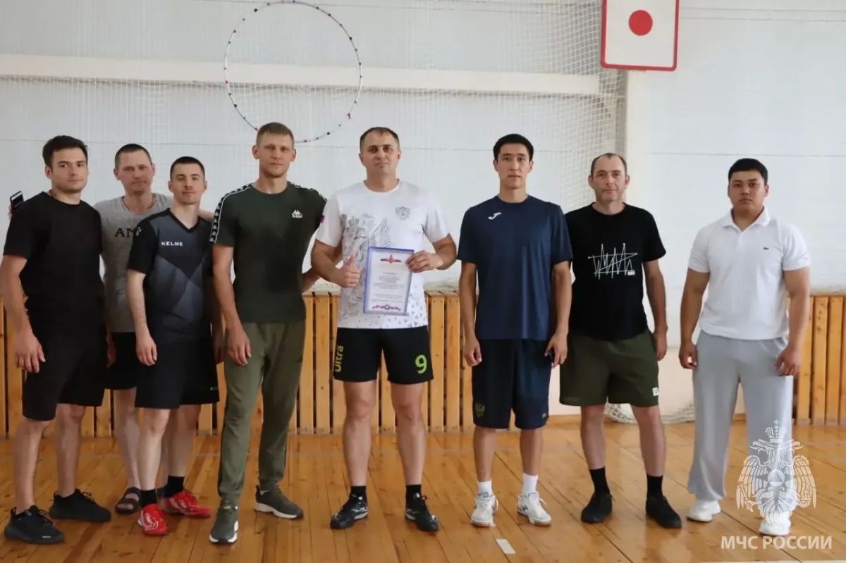 Дан старт соревнованиям по волейболу среди подразделений отрядов пожарно-спасательных частей Дан старт соревнованиям по волейболу среди подразделений отрядов пожарно-спасательных частей