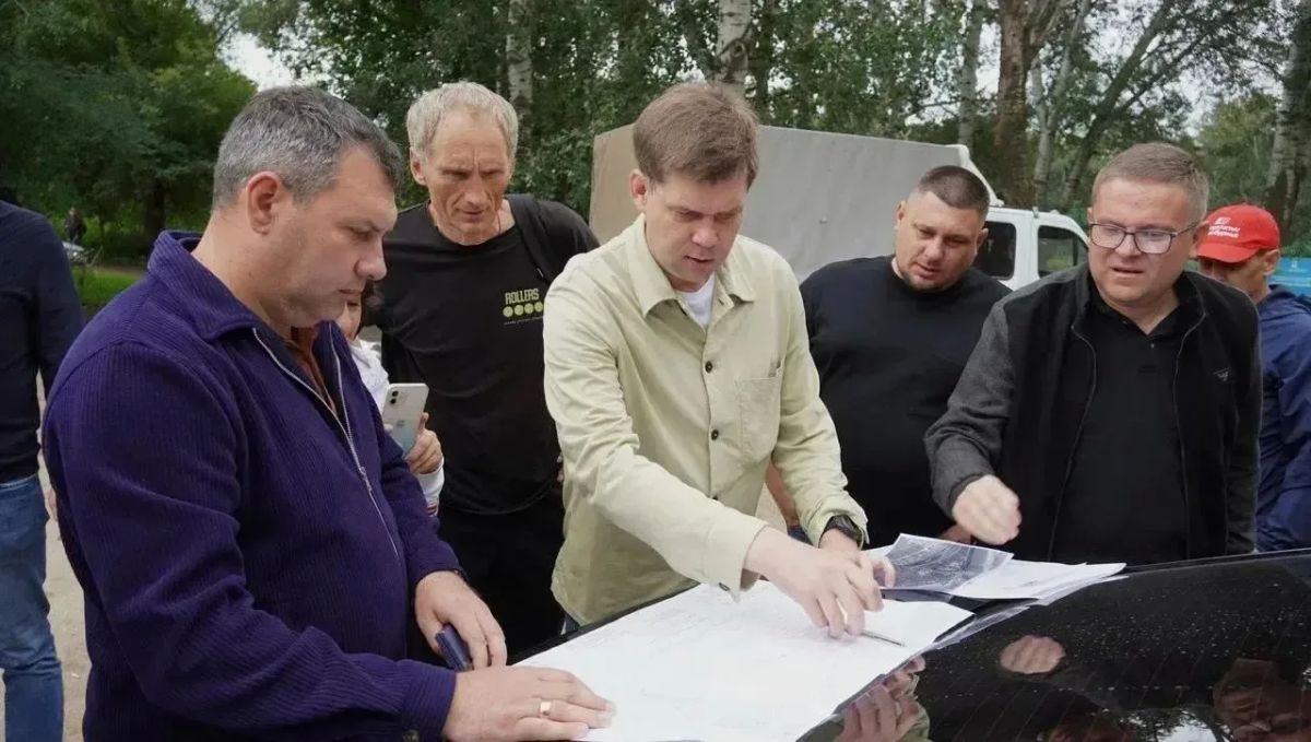Альберт Юмадилов: Сегодня провел выездное совещание в Зауральной роще Альберт Юмадилов: Сегодня провел выездное совещание в Зауральной роще
