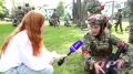 Как на передовой!. Участники Всероссийской военно-патриотической игры «Зарница 2.0» делятся впечатлениями с нашей съемочной группой! Выстрелы, взрывы, крики "Ура!"