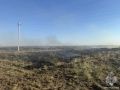 В Адамовском районе потушили крупный ландшафтный пожар