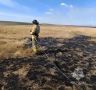 Степи горят в Гайском округе