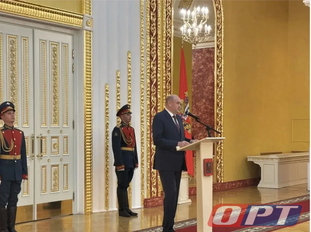 Оренбуржцы получают государственные награды Оренбуржцы получают государственные награды