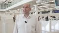 Евгений Солнцев поблагодарил строителей, которые возводили терминал аэропорта Оренбурга
