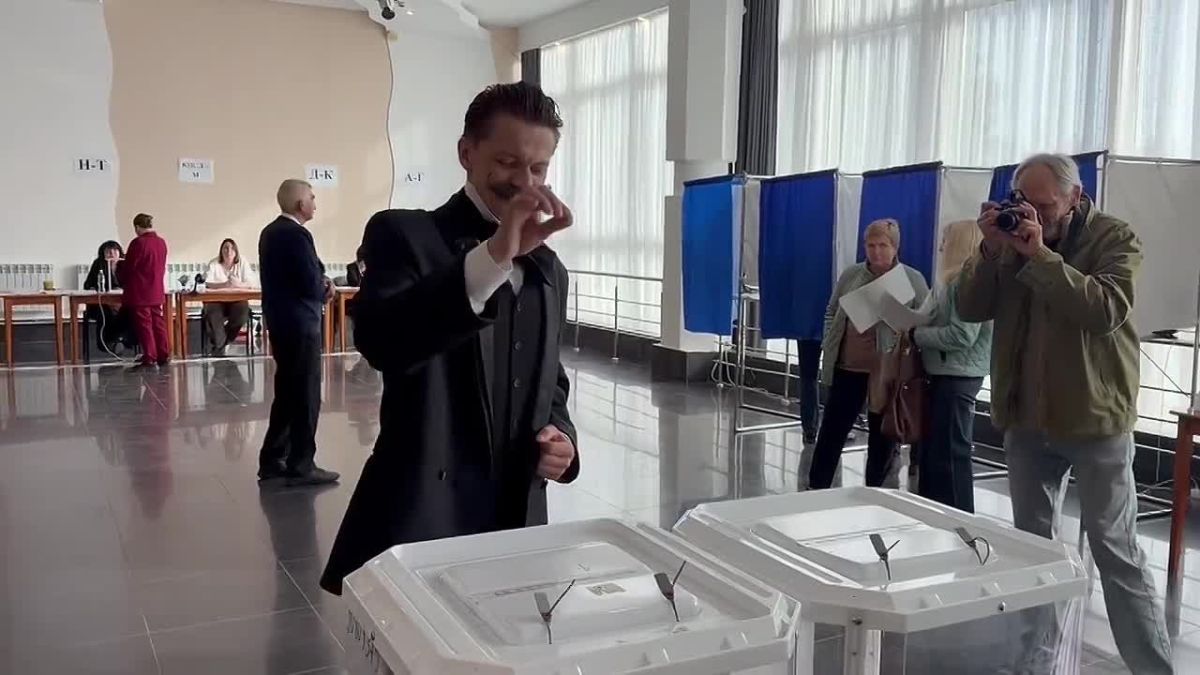 Потомок знаменитого краеведа Николай Рычков проголосовал на выборах в Бугуруслане