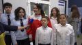 Многодетная семья Казарян из Бузулукского района пришла на избирательный участок, чтобы исполнить свой гражданский долг