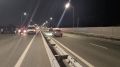 Сотрудники Госавтоинспекции устанавливают обстоятельства ДТП, в котором погиб водитель мотоцикла