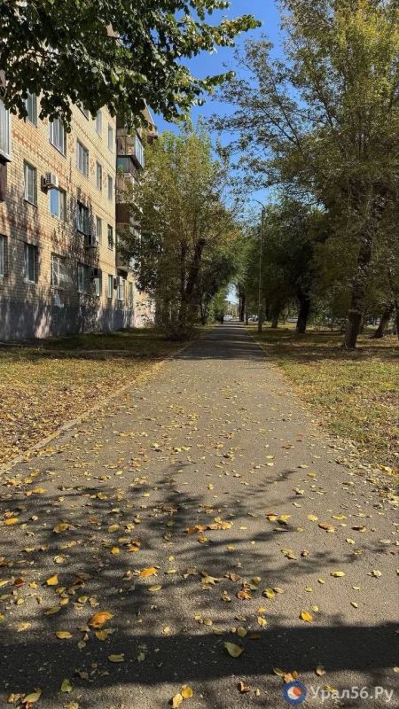 Теплый осенний вечер в Оренбурге Теплый осенний вечер в Оренбурге