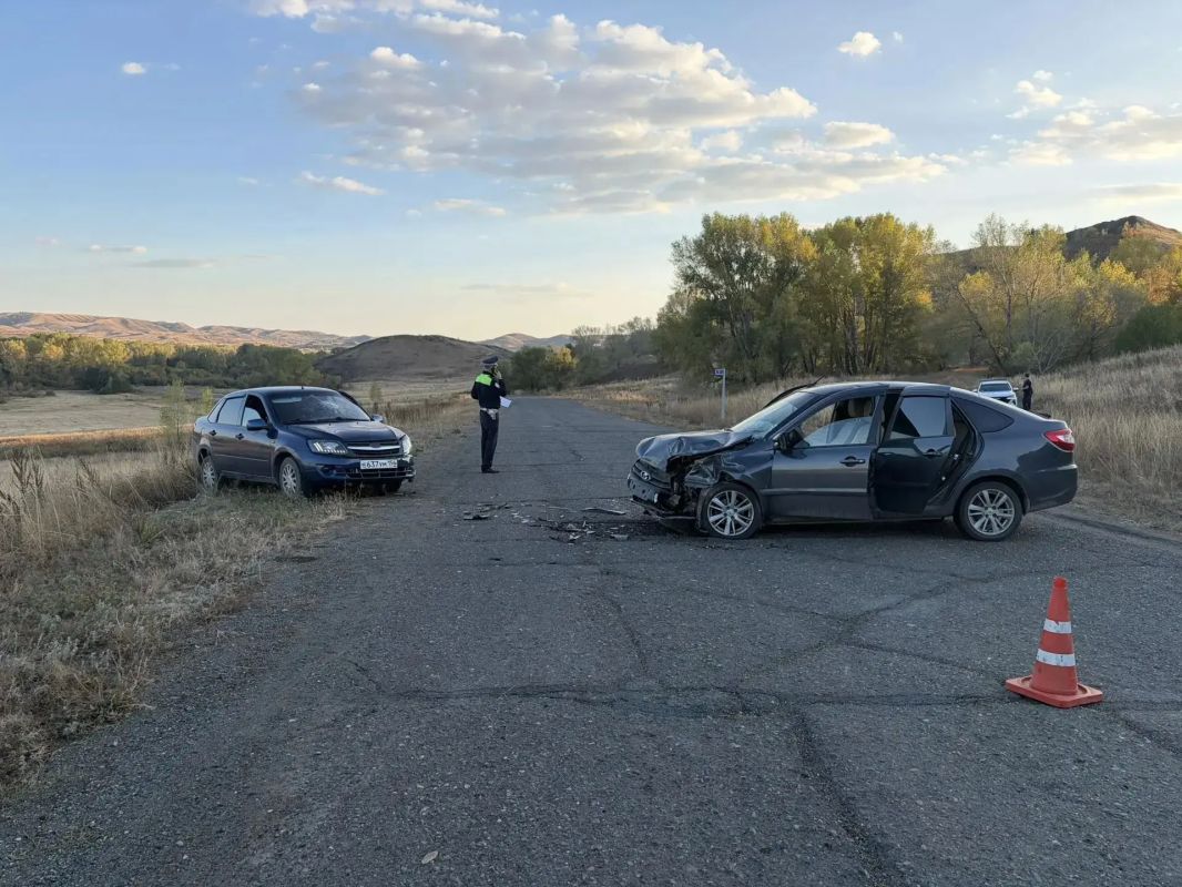 В ДТП под Медногорском пострадали два человека В ДТП под Медногорском пострадали два человека