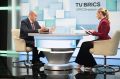 Евгений Солнцев дал интервью международной медиасети TV BRICS