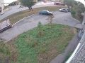 Трамвай протаранил Lada Granta в Новотроицке