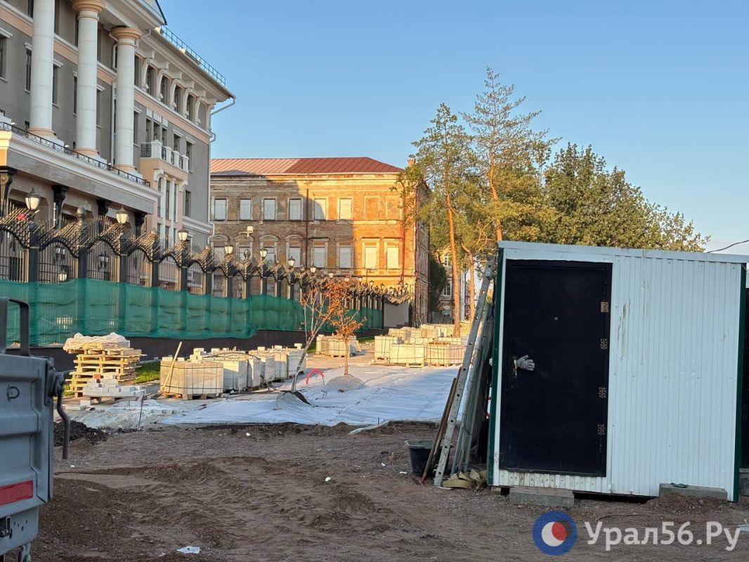 Ремонт верхней набережной в Оренбурге: что удалось увидеть на объекте Ремонт верхней набережной в Оренбурге: что удалось увидеть на объекте